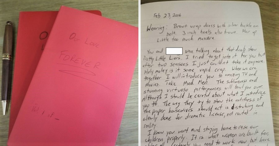 Woman Shares Creepy Detailed Diary That Her Stalker Coworker Kept About Her